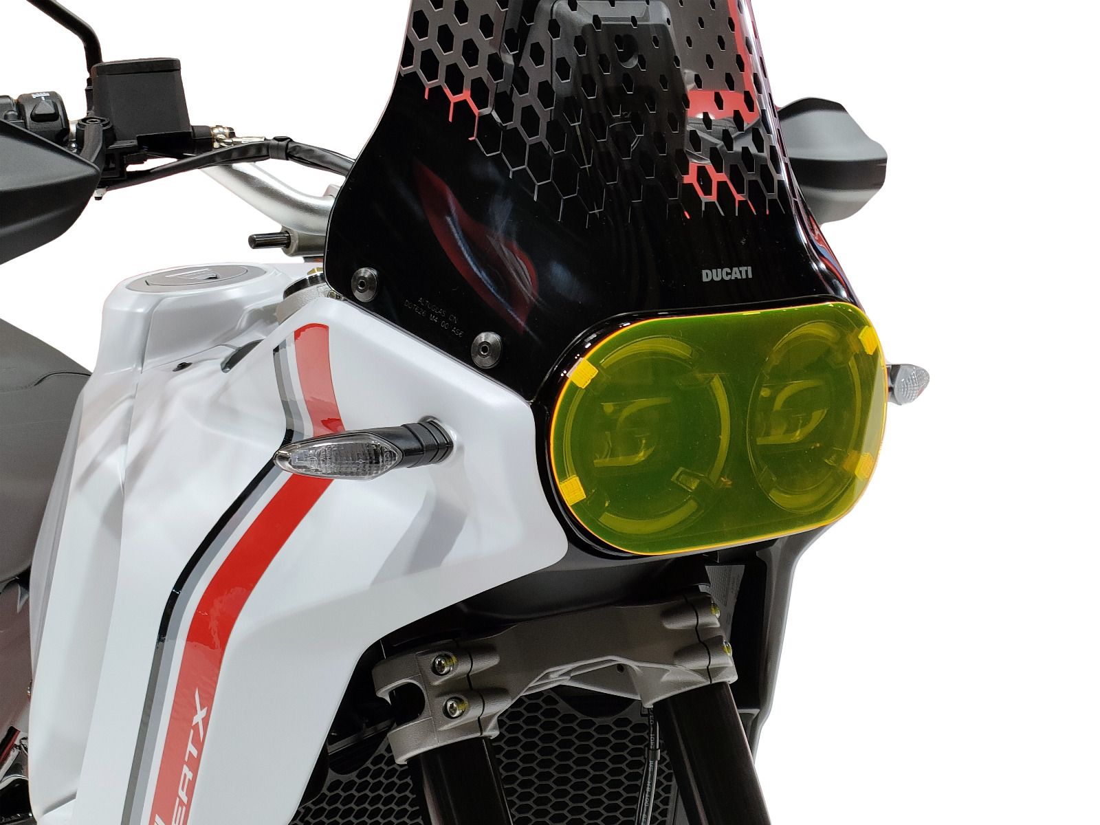 Powerbronze Headlight Protectors, LIME GREEN for KTM ,790
