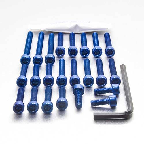 Aluminium Engine Side Casings Kit - Bolt kits - Aluminum - PRO-BOLT