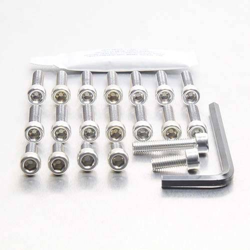 Aluminium Engine Side Casings Kit - Bolt kits - Aluminum - PRO-BOLT