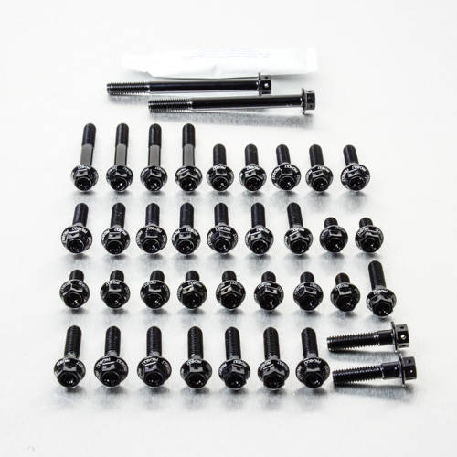 Aluminium Engine Side Casings Kit - Race-Spec - Bolt kits - Aluminum - PRO-BOLT