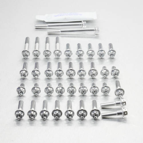 Aluminium Engine Side Casings Kit - Race-Spec - Bolt kits - Aluminum - PRO-BOLT