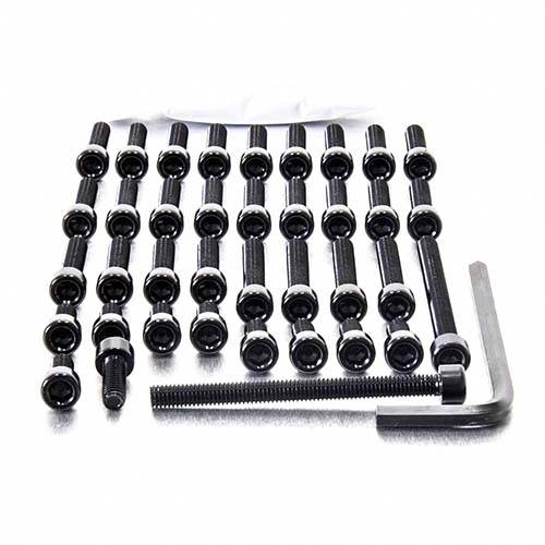 Aluminium Engine Side Casings Kit - Bolt kits - Aluminum - PRO-BOLT