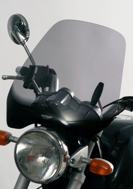 GIVI - Parabrezza Airstar universale fume per moto naked con